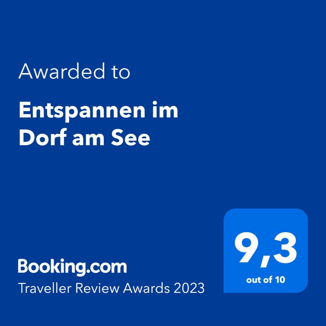 Entspannen im Dorf am See Zahren Exterior foto